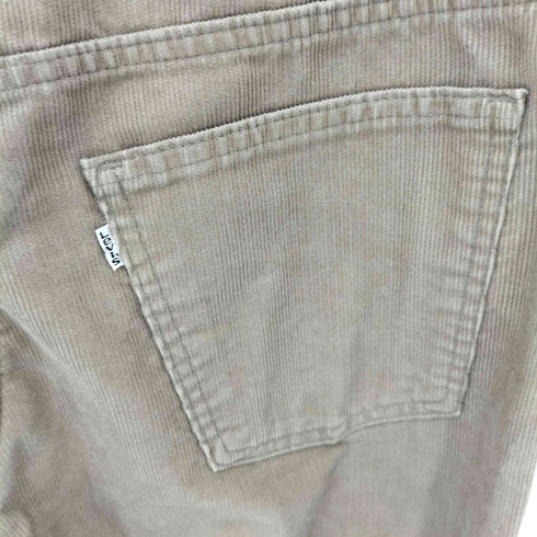 リーバイス Levis 80S 42TALON 519 1523 白タブ 細畝コーデュロイパンツ メンズ W34/L34