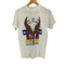 フルーツオブザルーム FRUIT OF THE LOOM 90S MADE IN IRELAND 1991年コピーライト シングルステッチ フロントプリントTシャツ メンズ import:M