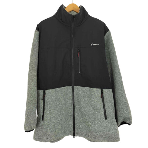 グラミチ GRAMICCI 21AW 別注 ニット フリース ブルゾン ジャケット 異素材切替 メンズ JPN:L
