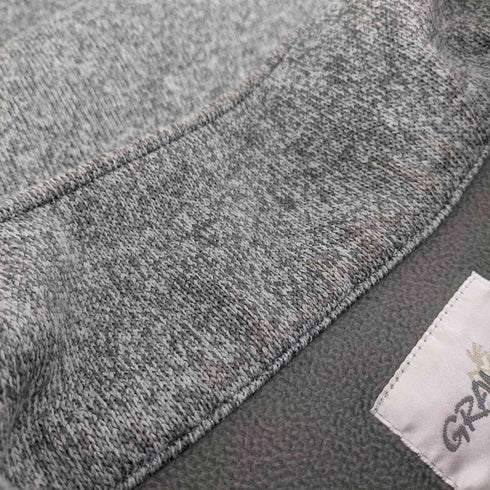 グラミチ GRAMICCI 21AW 別注 ニット フリース ブルゾン ジャケット 異素材切替 メンズ JPN:L