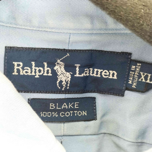 ラルフローレン RALPH LAUREN BLAKE L/Sボタンダウンシャツ ポニー刺繍 メンズ import:XL