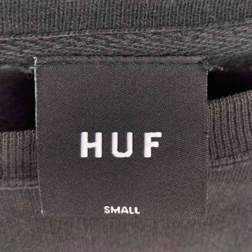 ハフ HUF USA製 オールドイングリッシュ 刺繍 スウェット トレーナー メンズ import:S