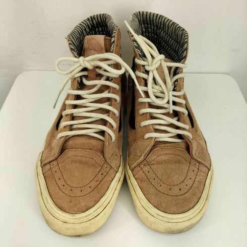 バンズ VANS スケートボーディング 花柄ハイカットスニーカー メンズ US:9