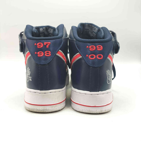 ナイキ NIKE Air Force 1 Mid Houston Comets Four-Peat Navy エア フォース 1 ミッド ヒューストン・コメッツ フォー ピート ネイビー ハイカット スニーカー メンズ JPN:29