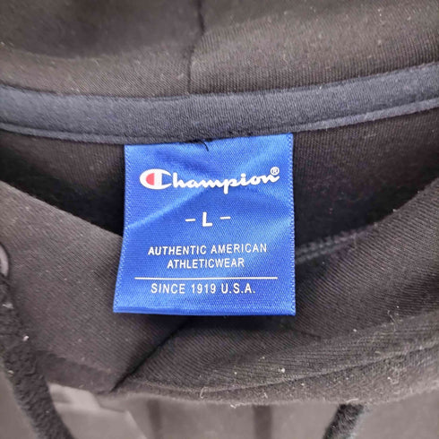 チャンピオン Champion ネオプレーン ラップエア- プルパーカー ラバーロゴ ストレッチ ラグラン パーカー メンズ JPN:L