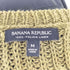 バナナリパブリック BANANA REPUBLIC イタリアンリネン100 サイドスリットVネックニット レディース JPN:M