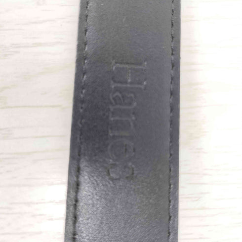 ヘインズ Hanes レザーベルト メンズ