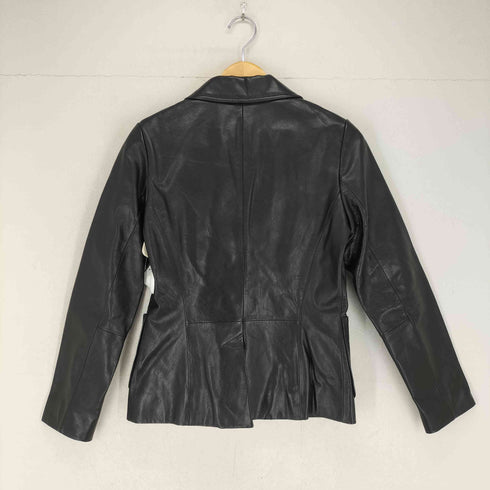 ギャップ Gap 00s old レザーテーラードジャケット レディース 2