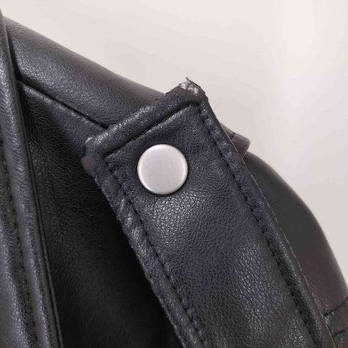 ザラ ZARA フェイクレザー ダブルライダースジャケット メンズ JPN:XL