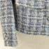 エイチアンドエム H&M ツイードノーカラージャケット レディース import:S