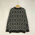 BANGOULUO 総柄 コットンポリ ニット メンズ import:M