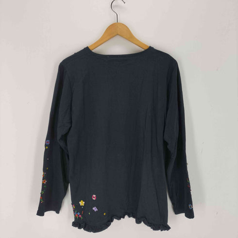 michael simon 刺繍 コットンカットソー レディース JPN:L