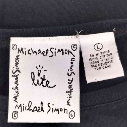 michael simon 刺繍 コットンカットソー レディース JPN:L