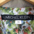 ミッシェルクラン MICHEL KLEIN 裏地花柄 トレンチコート レディース JPN:38