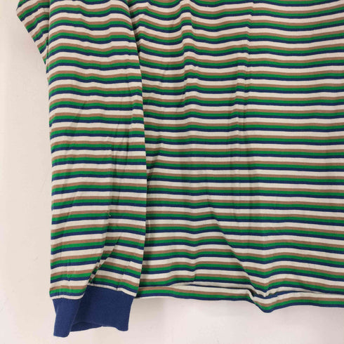 ロクビューティーアンドユースユナイテッドアローズ 6 BEAUTY & YOUTH UNITED ARROWS COTTON BORDER LONG SLEEVE T-SHIRT レディース