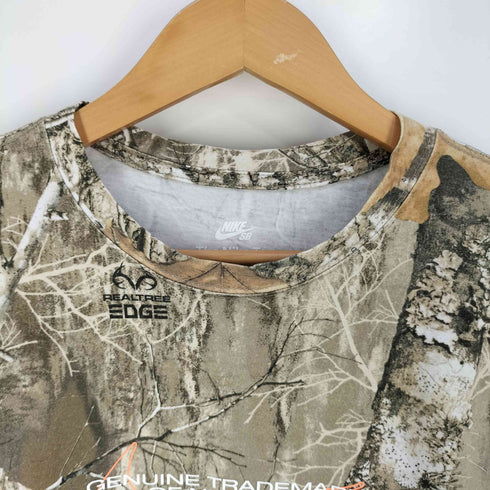 ナイキスケートボーディング NIKE SB リアルツリー柄 カモ柄 ロゴプリント Tシャツ メンズ import:M