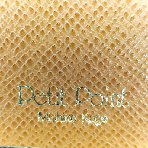 petit point 2つ折り財布 レディース