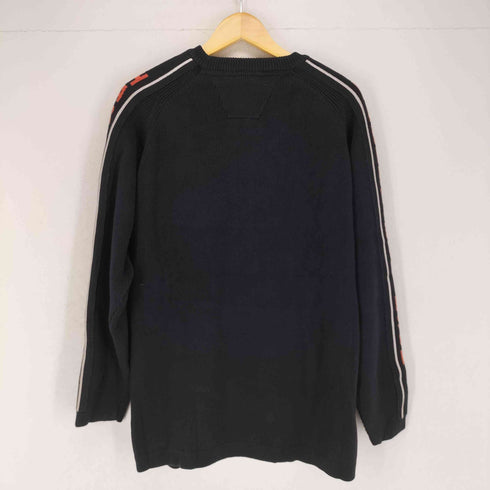 ハーレーダビッドソン HARLEY-DAVIDSON アームロゴラインクルーネックニット メンズ JPN:XL