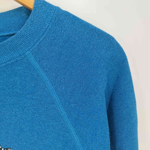 ヘインズ Hanes 80s USA製 キャラクタープリント ラグラン スウェット メンズ import:XL