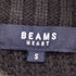 ビームスハート BEAMS HEART 片畔 クルーネック ニット レディース JPN:S