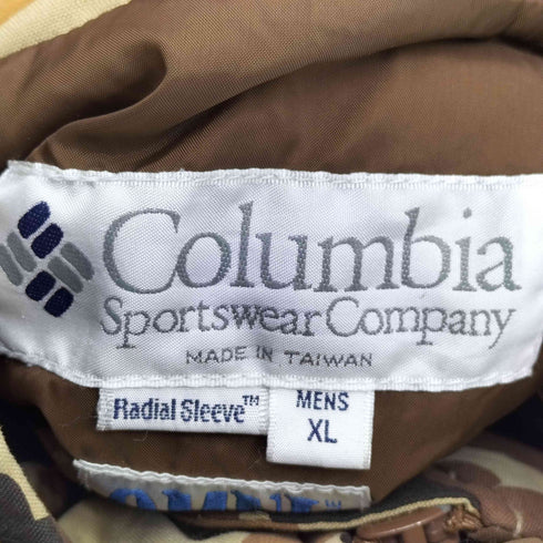 コロンビアスポーツウェア Columbia Sportswear 90s OMNI TECH ダックカモ マウンテンパーカー メンズ JPN:XL