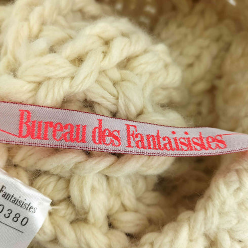 bureau des fantaisistes ボンボンウールニット帽 レディース FREE