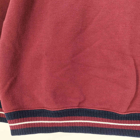 オニータ ONEITA 90s USA製 POWER SWEATS ロゴ刺繍 Vネックスウェット メンズ import:L