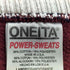 オニータ ONEITA 90s USA製 POWER SWEATS ロゴ刺繍 Vネックスウェット メンズ import:L