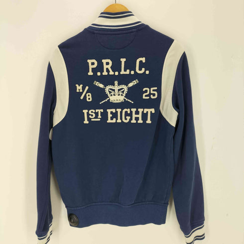 ポロバイラルフローレン Polo by RALPH LAUREN 90s ワッペンスウェットスタジャン メンズ import:S