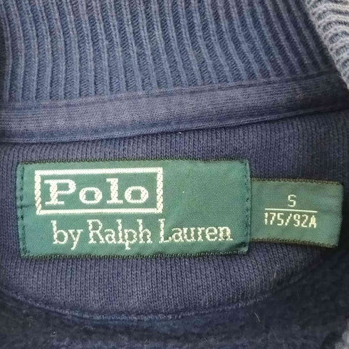 ポロバイラルフローレン Polo by RALPH LAUREN 90s ワッペンスウェットスタジャン メンズ import:S