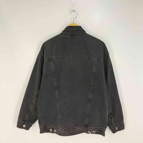 リーバイス Levis silvertab シルバータブ ルーズフィット トラッカー ジャケット 裏キルティング デニムジャケット レディース import:XS
