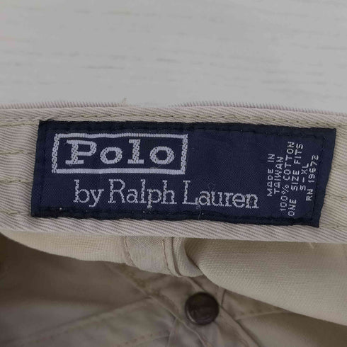ポロバイラルフローレン Polo by RALPH LAUREN ポニー刺繍 6パネルキャップ メンズ ONE SIZE