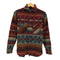 ジョンソンウーレンミルズ Johnson Woolen Mills USA製 ヘヴィーウエイト 総柄 ネイティブ L/S ウールシャツ レディース import:S