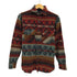 ジョンソンウーレンミルズ Johnson Woolen Mills USA製 ヘヴィーウエイト 総柄 ネイティブ L/S ウールシャツ レディース import:S