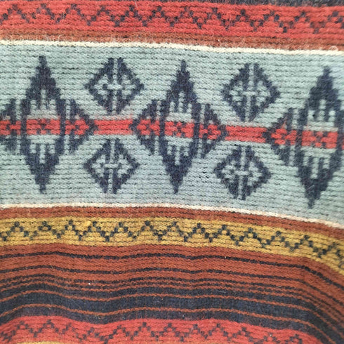 ジョンソンウーレンミルズ Johnson Woolen Mills USA製 ヘヴィーウエイト 総柄 ネイティブ L/S ウールシャツ レディース import:S