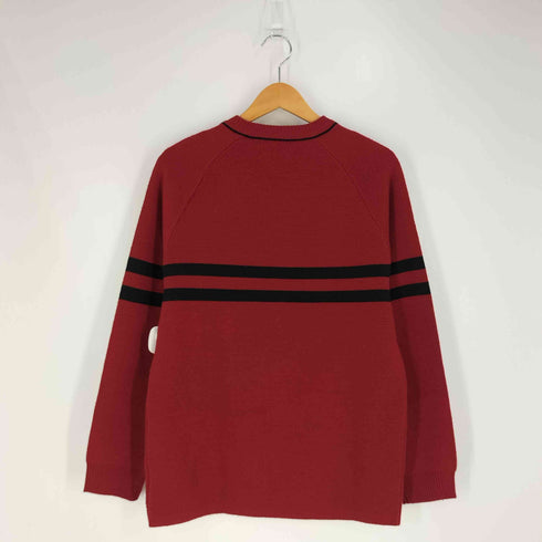 エディーバウアー Eddie Bauer 香港製 EBTEK ライン アクリルウール Vネック ニット メンズ import:XXS