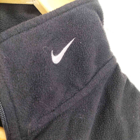 ナイキ NIKE 00S ALPHA PROJECT 首ロゴ刺繍ハーフジップフリース メンズ JPN:L
