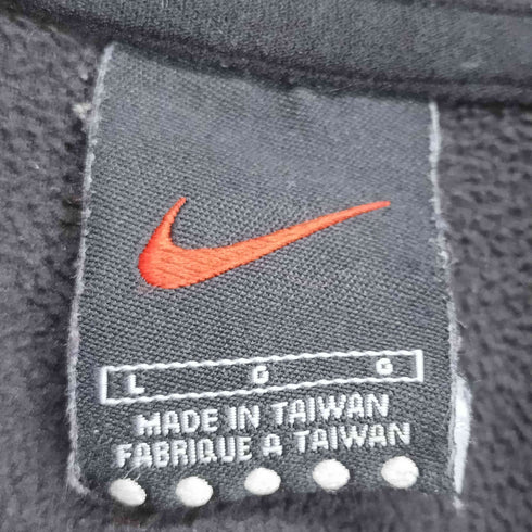 ナイキ NIKE 00S ALPHA PROJECT 首ロゴ刺繍ハーフジップフリース メンズ JPN:L