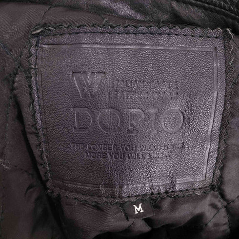 DOPIO レザーハーフコート メンズ JPN:M