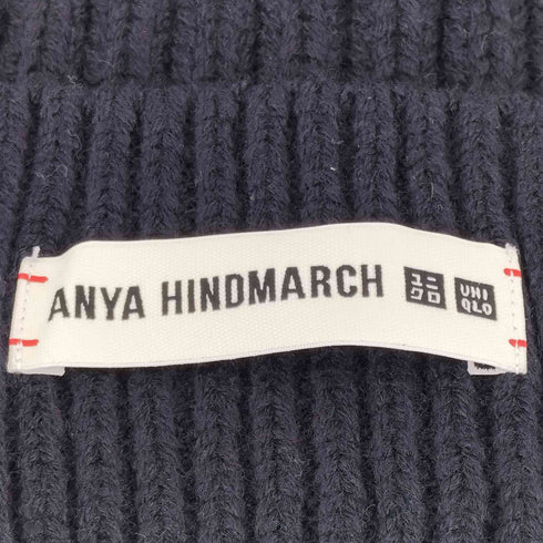 アニヤハインドマーチ ANYA HINDMARCH ヒートテックニットビーニー ニット帽 レディース ONE SIZE