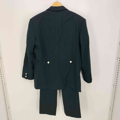 ジョンローレンスサリバン JOHN LAWRENCE SULLIVAN BACK SIDE TUCKED JACKET & FRONT SIDE TUCKED PANTS パール ヘリンボーン レディース ジャケット:S / パンツS