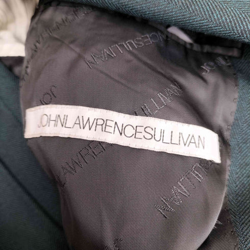 ジョンローレンスサリバン JOHN LAWRENCE SULLIVAN BACK SIDE TUCKED JACKET & FRONT SIDE TUCKED PANTS パール ヘリンボーン レディース ジャケット:S / パンツS