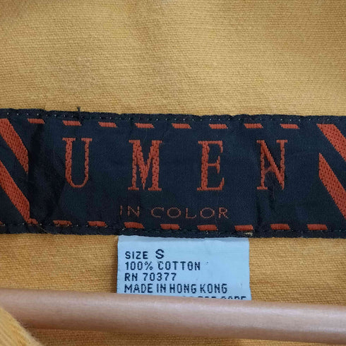 UMEN 香港製 コットン カバーオール メンズ import:S
