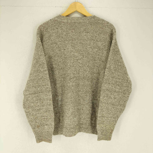 ランズエンド LANDS END 90S MADE IN USA 霜降り クルーネックニット メンズ import:S