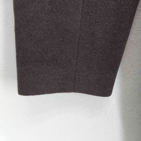クレージュ courreges 80~90S デカボタン アンゴラ混ウールステンカラーコート レディース 9AR