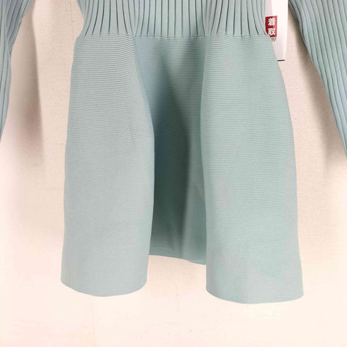ミラオーウェン Mila Owen 23AW 構築シルエット ペプラムニットチュニック レディース JPN:1