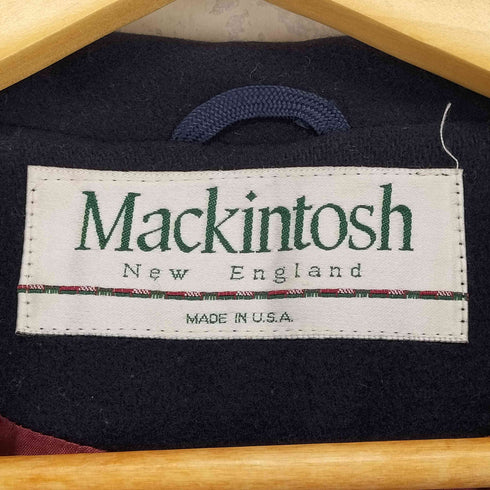 マッキントッシュ Mackintosh MADE IN USA 80S~ ウールダブルチェスターコート レディース