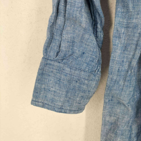 インディヴィジュアライズドシャツ individualized shirts レギュラーカラーリネンシャツ メンズ 14 1/2-30
