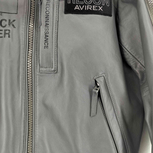 アヴィレックス AVIREX FLYER'S レザー ジャケット メンズ JPN:M