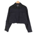 ザラ ZARA LINEN BLEND CROP JACKET リネンブレンドクロップドジャケット 裏地ストライプ 短丈 レディース import:S